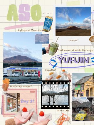 Kyushu Trip Guide- Mount Aso, Kusasenri, Yufuin