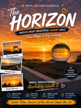 🇦🇺 Perth's Most Beautiful Sunset? 🌅 The Horizon Is Pure Magic