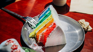 Dore Dore at Common Ground: The Famous Rainbow Cake Cafe near Konkuk University.