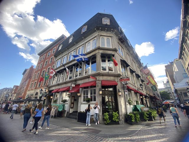 The Old Montreal Night and Day