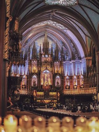 [Fantastic Church] A highlight of Montreal's beautiful cathedral