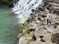 Trail and Camping at Devils Den Ar, USA
