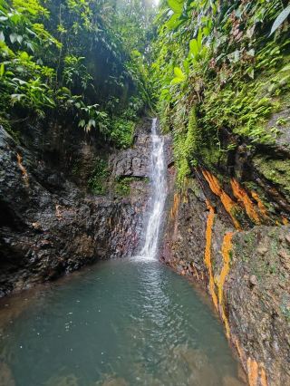 A Romantic and Little-Known Waterfall in Grenada.