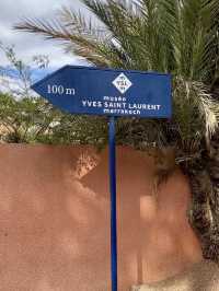 📍YSL museum in Marrakesh 🤩
