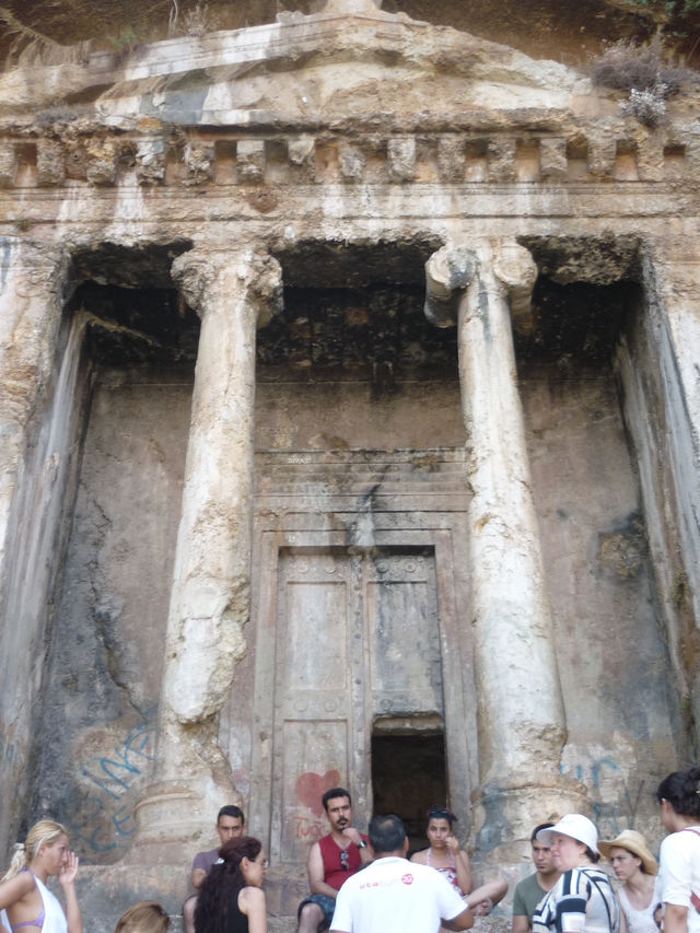 Amintas Kaya Mezarları: Ancient Rock Tombs Overlooking Fethiye