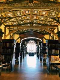 Step Into Oxford’s Oldest Library: Duke Humfrey’s Library! 📖