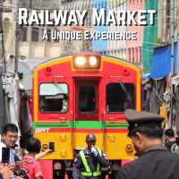 Thailand🇹🇭A Day Trip to Maeklong Railway Market: A Unique Experience! 🚂