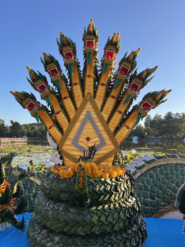 Doi Saket Lake Lantern Festival