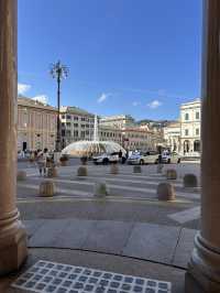 Piazza De Ferrari - a starting spot to explore Genova