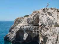 Dramatic Mongonisi Cliffs in Paxos