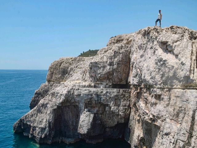 Dramatic Mongonisi Cliffs in Paxos Dramatic Mongonisi Cliffs in Paxos