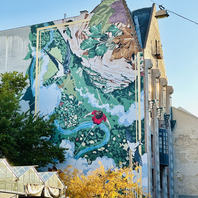 Fall colors in Budapest 