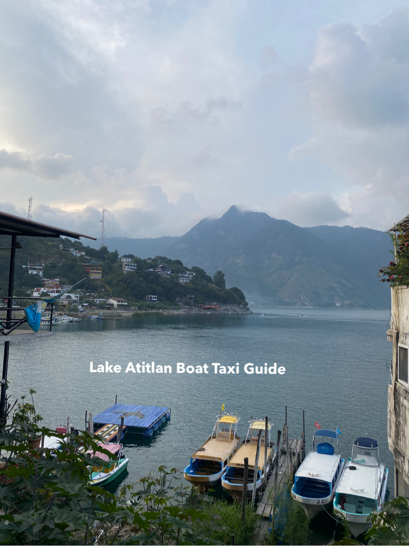 คู่มือทะเลสาบ Atitlán🌞