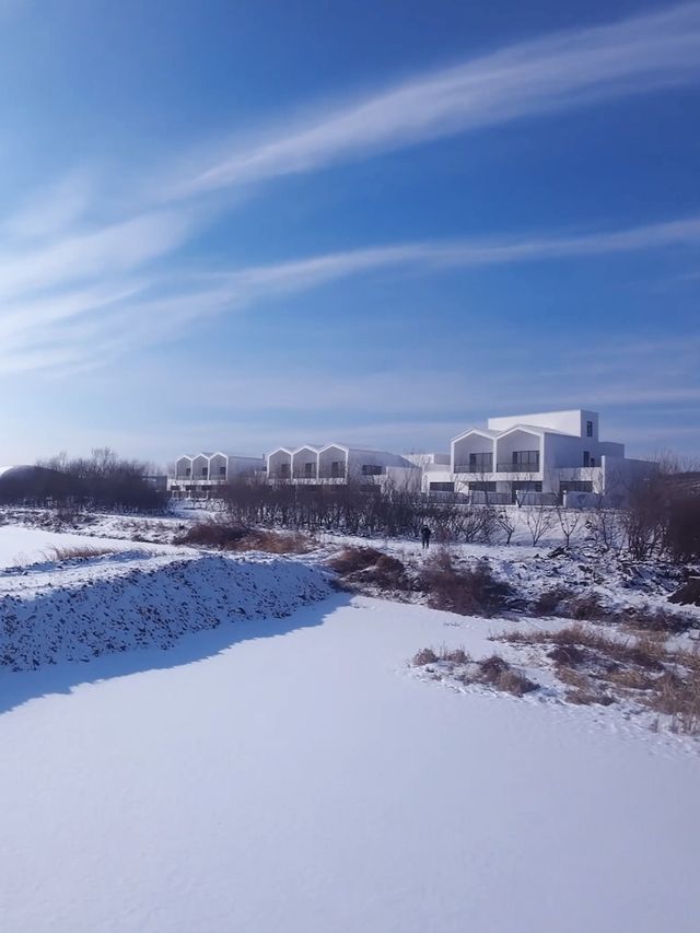 冬日看雪延吉韵度假酒店的冰雪世界