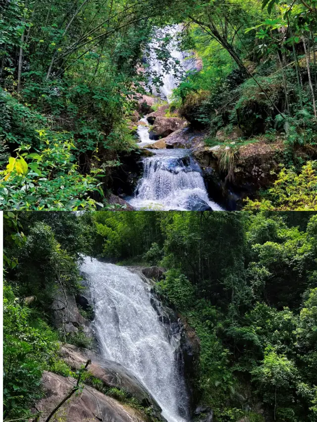 From the Qianlengou waterfall in Conghua