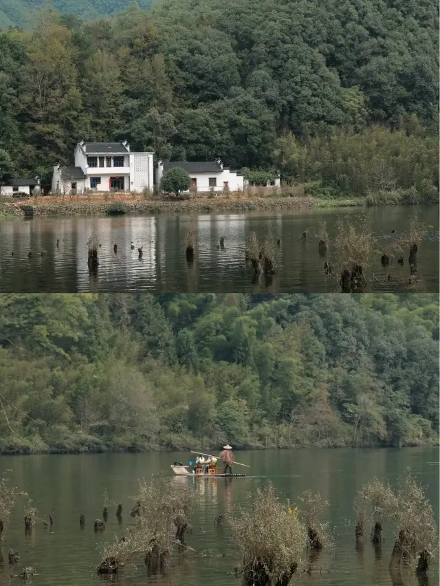 Hidden in the southern Anhui, the small streams of southern Anhui are concealed