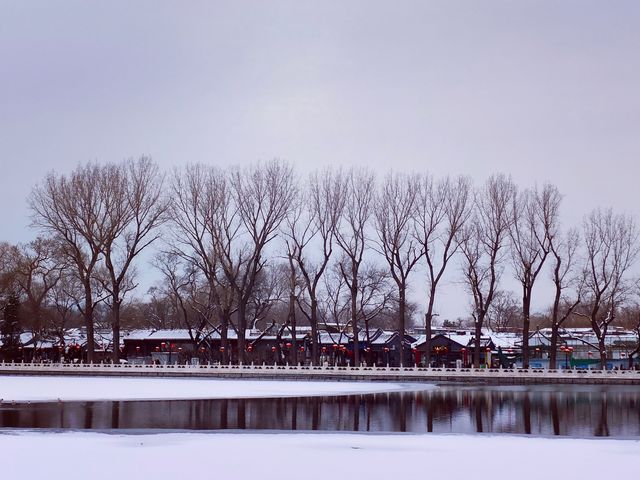 雪後什刹海