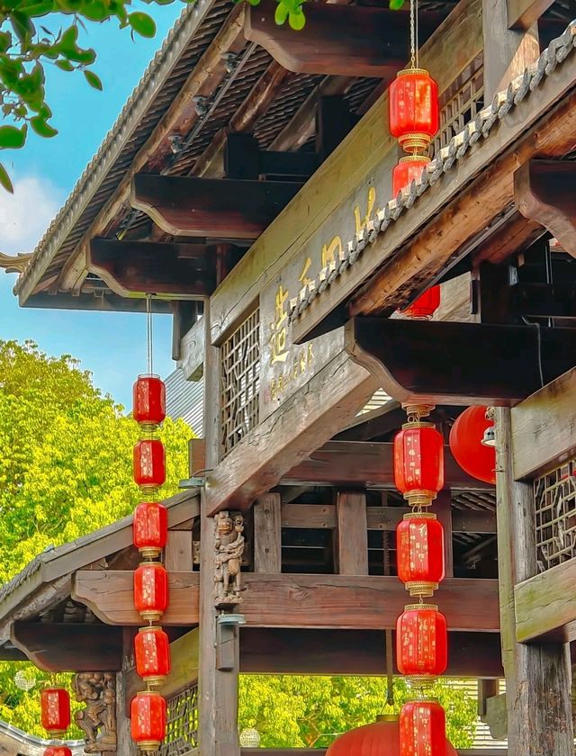 深圳坂田的手造古文化街，鬧市中不一樣的風景