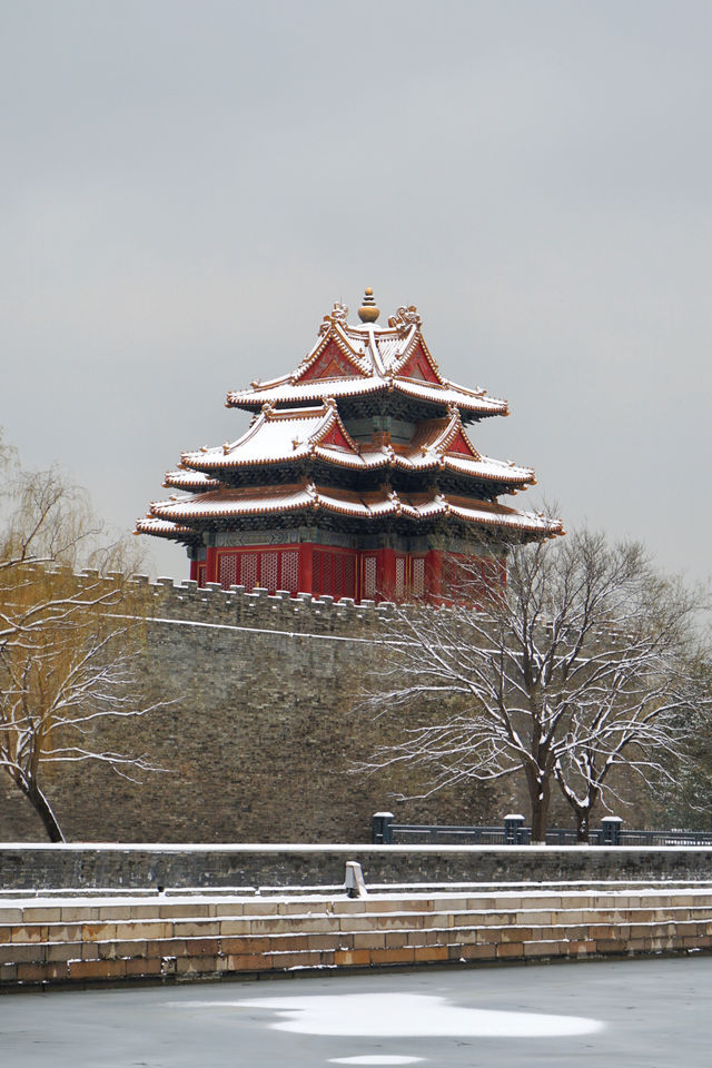 獨自遊玩北京｜下雪後的故宮角樓真的太好拍了（附攻略）