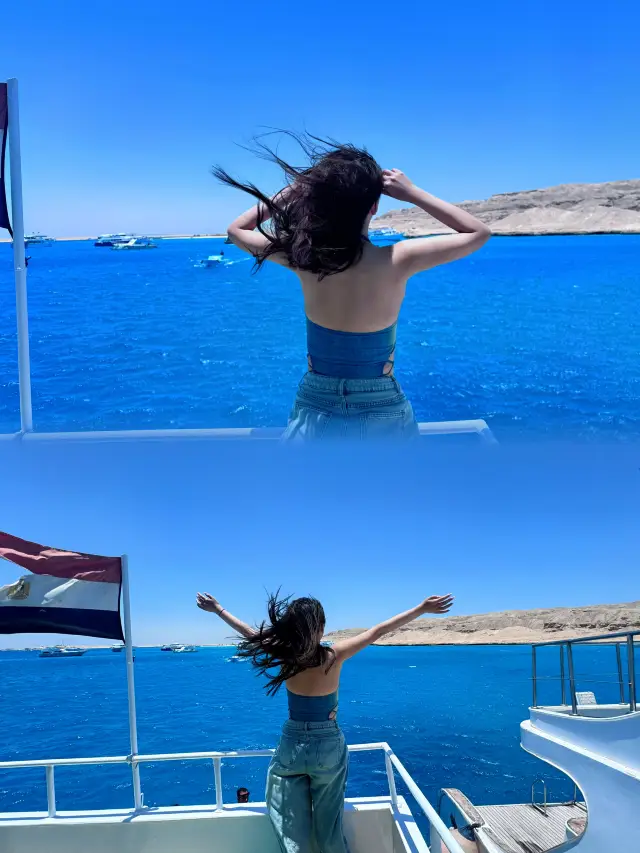 A one-day sea trip in Hurghada