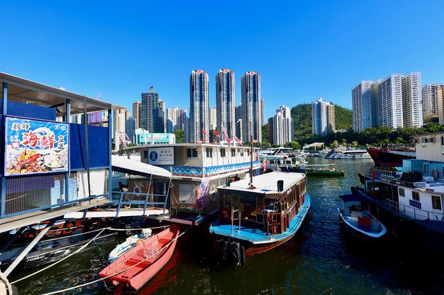 探索香港的海上風情雕刻時光的漁人碼頭