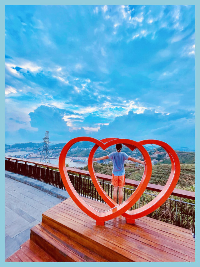 台州旅行站在高山尽收石塘这一刻属于我