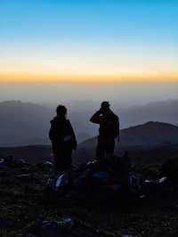 東靈山夜爬星辰大海觸手可及