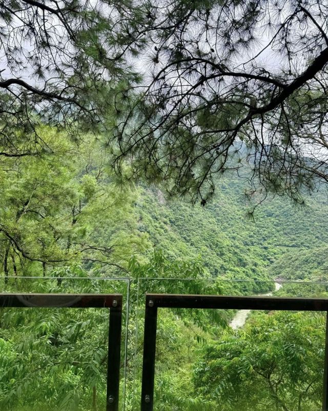 清遠山上的懸崖無邊泳池民宿