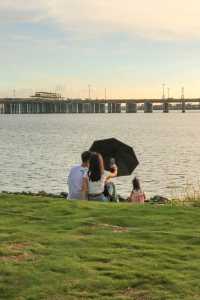 深圳日落海邊公園，浪漫無敵！🌅
