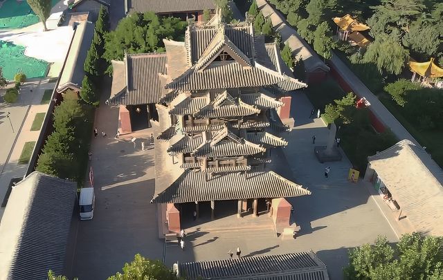 木構飛雲樓，黑神話悟空同款取景地。
