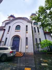 上海近代優秀建築，美輪美奐東正教堂。