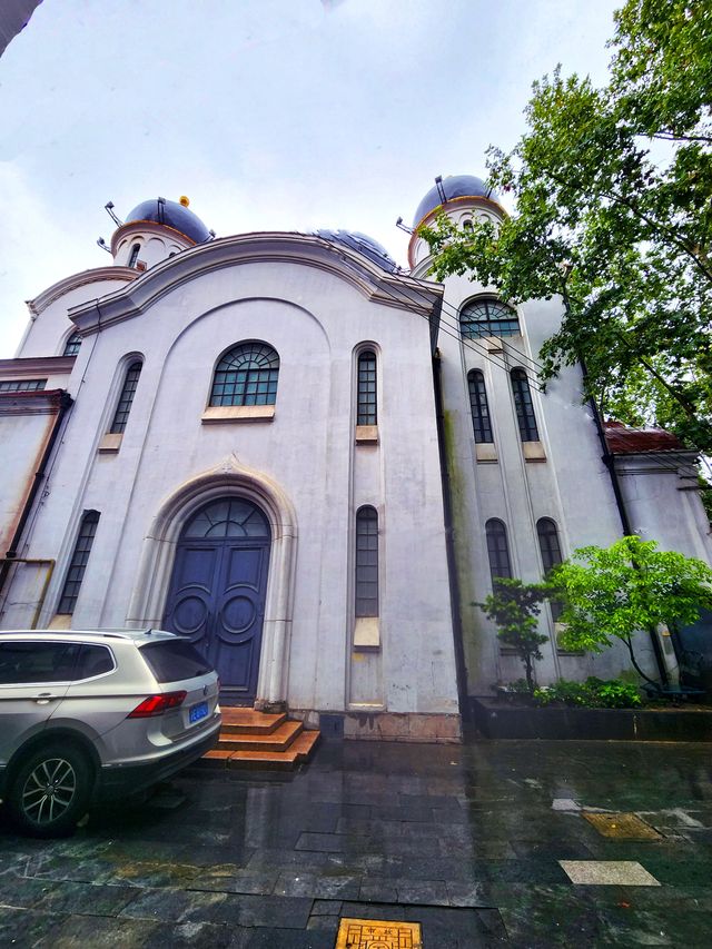 上海近代優秀建築，美輪美奐東正教堂。