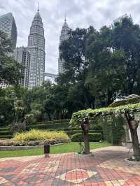 A stunning city centre park surrounded by iconic landmarks, KLCC Park