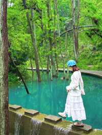 長沙 森林氧吧 大山沖森林公園 小九寨溝。