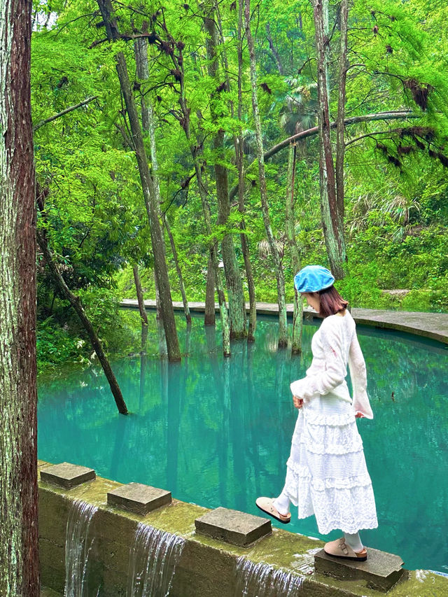 長沙 森林氧吧 大山沖森林公園 小九寨溝。