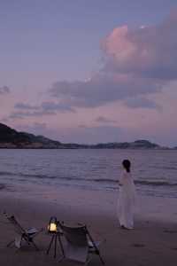 秋天與海舟山朱家尖24小時島嶼生活。