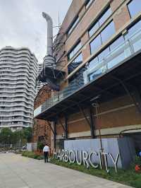 打卡船廠濱江綠地：靈氣的交融。