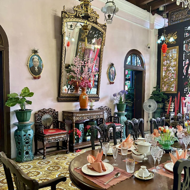 Peranakan Mansion in Penang Malaysia 