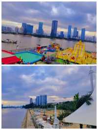 閩江公園休閒的好地方啊走一走開心