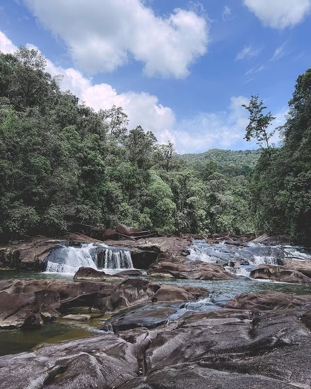 "榮布國家公園：熱帶雨林探秘與瀑布奇觀" 