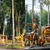 探秘托木斯克：木雕主題公園，藝術與自然的完美邂逅！