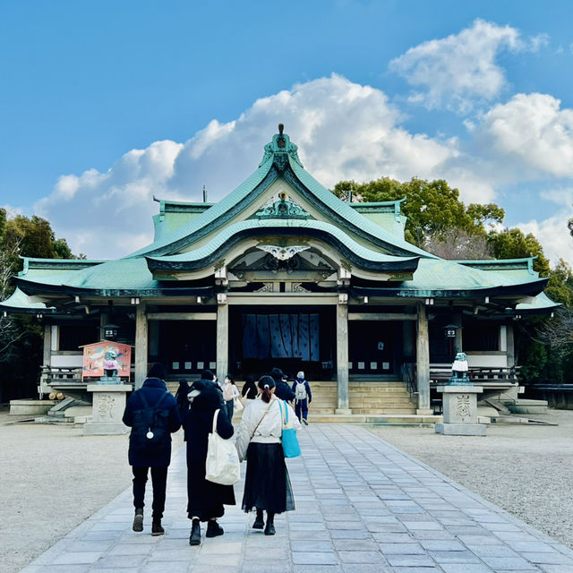 打卡日本大阪豐國神社