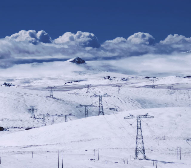 打卡唐古拉山口