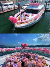 情人浪漫玩法，遊艇派對便宜又封神。