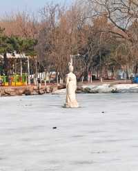 想你的風吹到了北陵公園