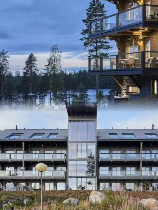 Step into a Nordic Fairytale! Nava Log Cabins Hotel
