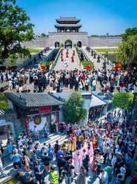 41.3萬人次台兒莊古城五一假期圓滿收官
