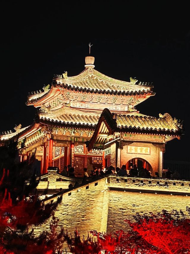 河北邯鄲•叢台公園•夜景超美的地方