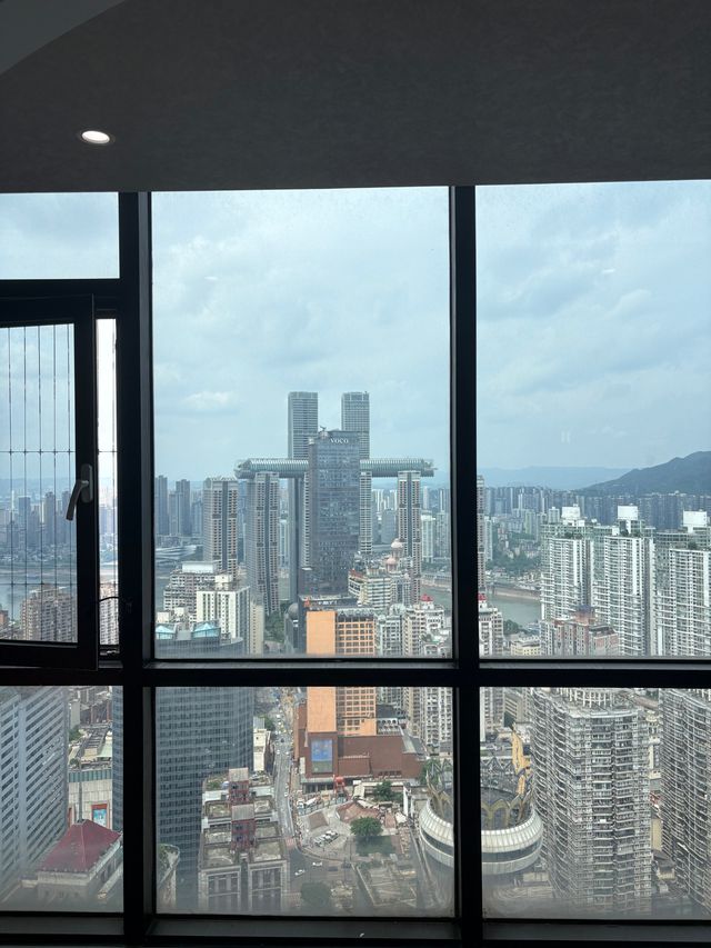 我喺CC雲端之家高空江景酒店（重慶雲端之眼店）打咗卡