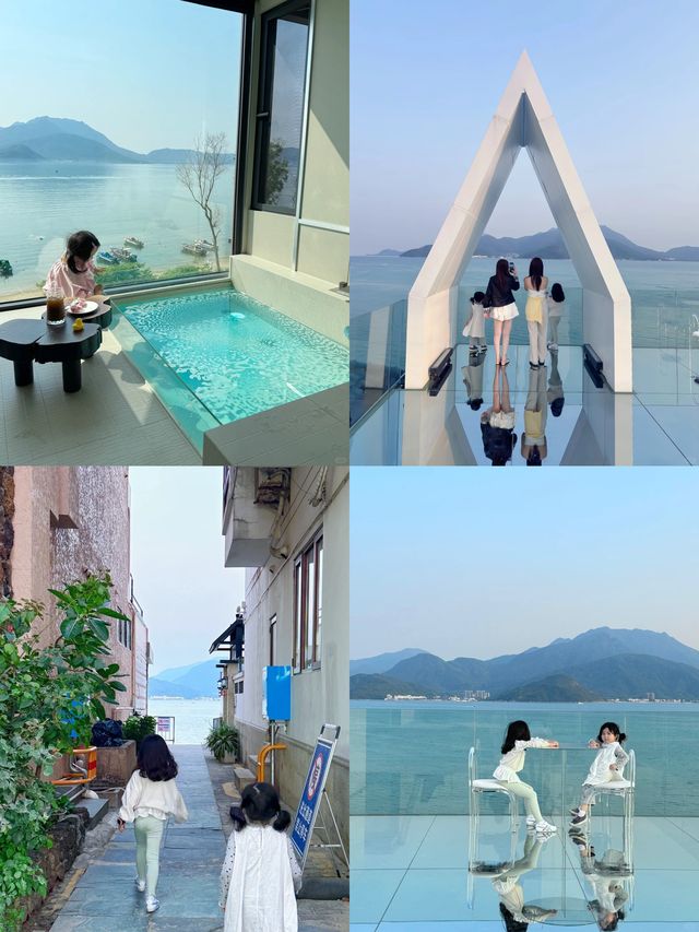浪漫，在海景房裏躺着看日出，泡私家溫泉～